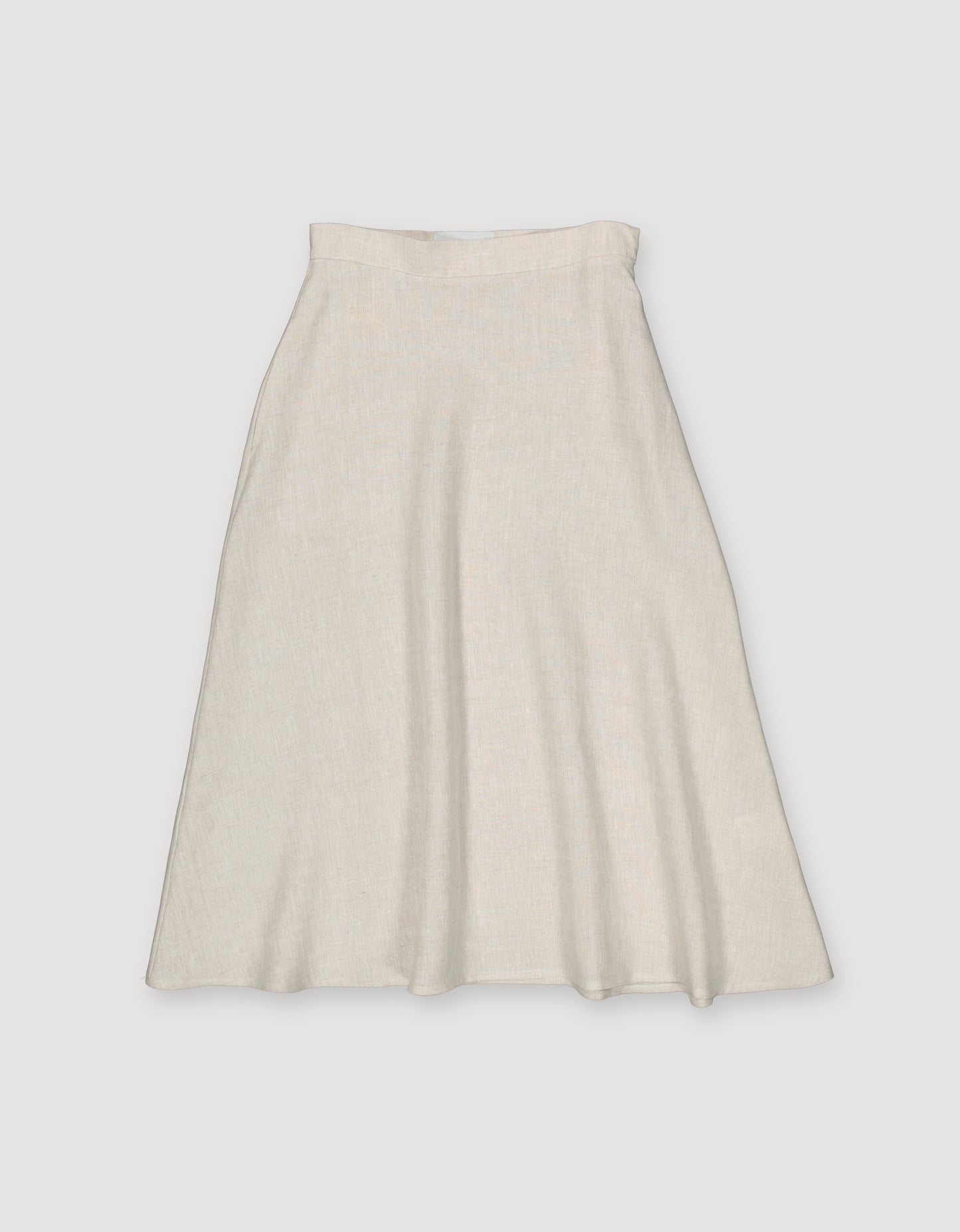 A-LINE LINEN SKIRT