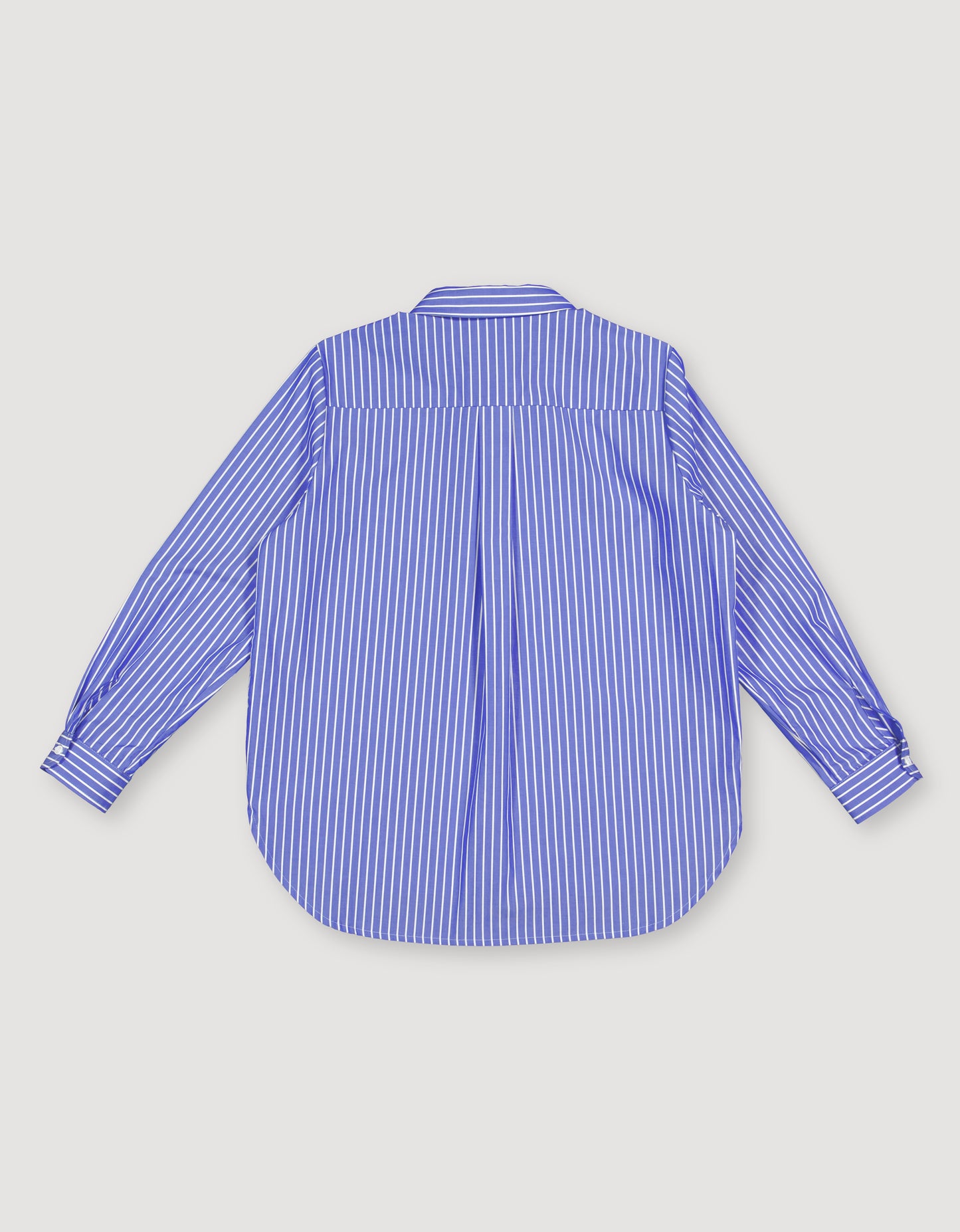 COTTON BASIC SHIRT BLUE STRIPES