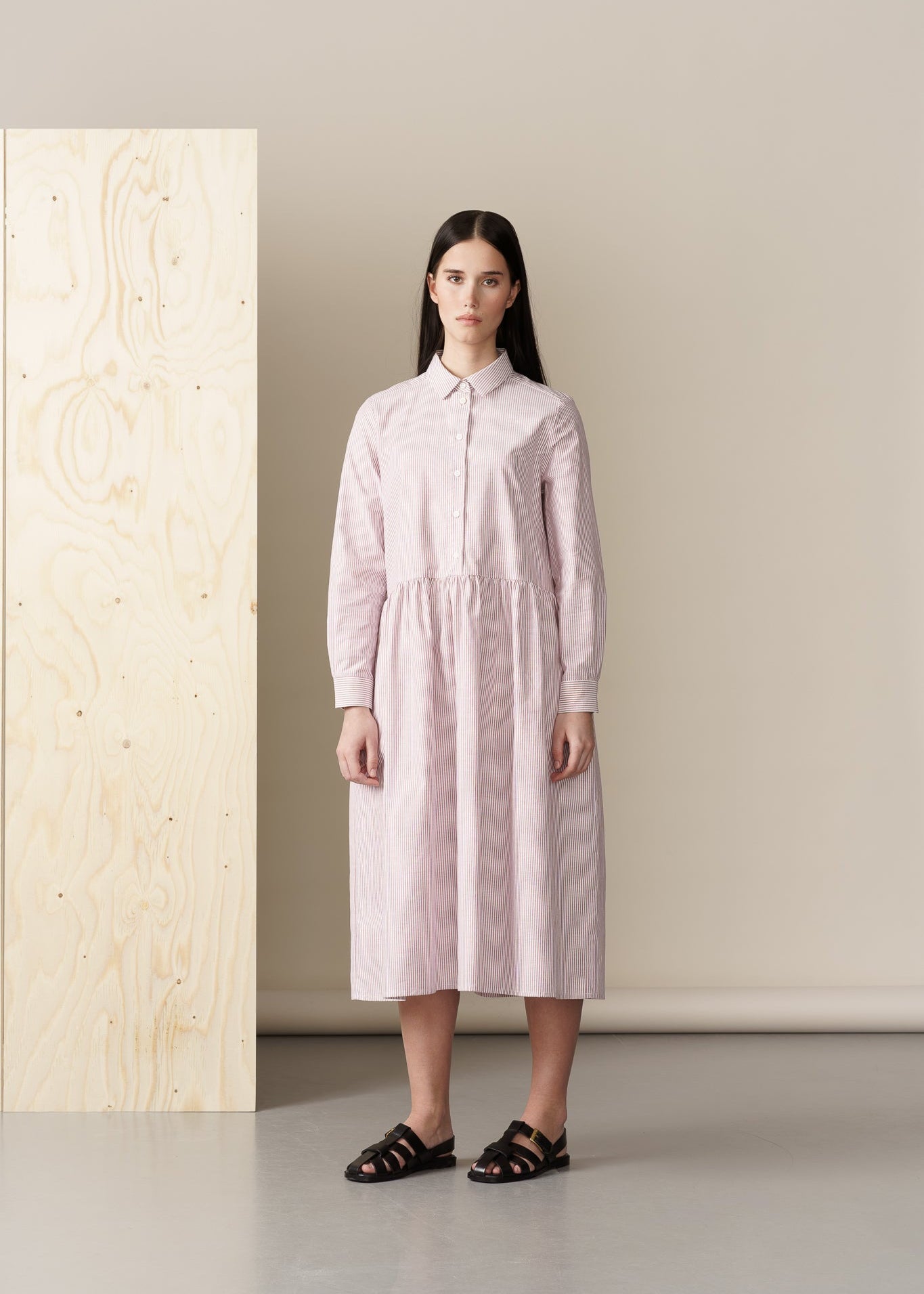 OXFORD COTTON SHIRT DRESS