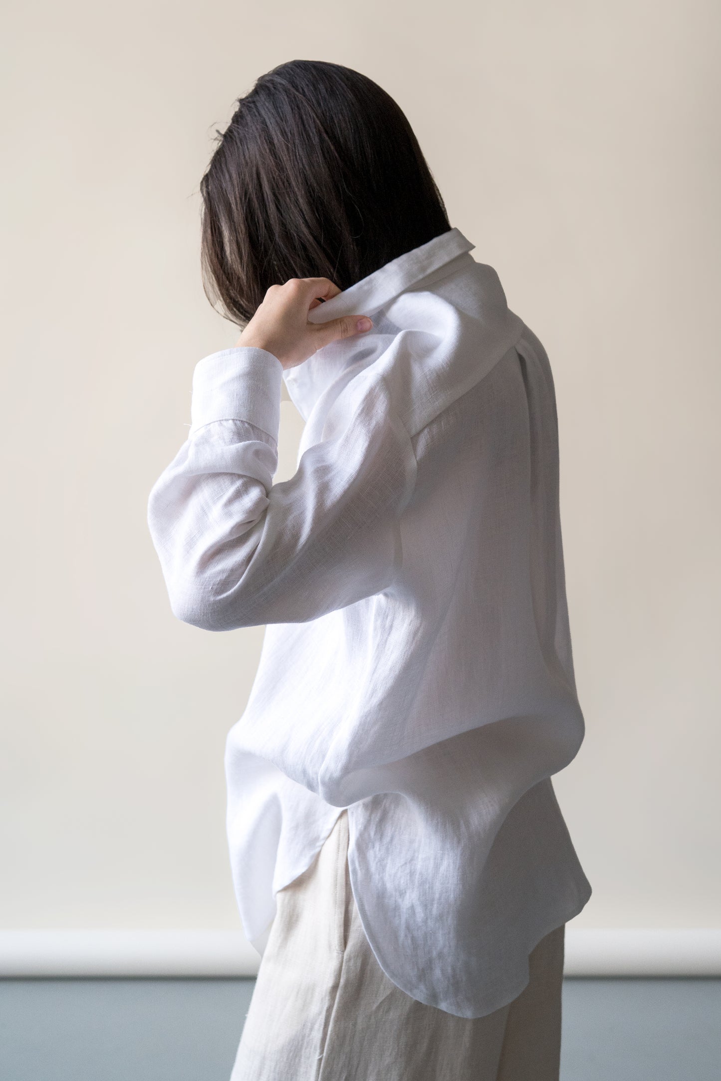 OVERSIZED LINEN SHIRT