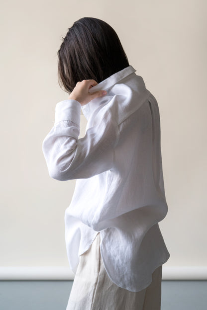 OVERSIZED LINEN SHIRT
