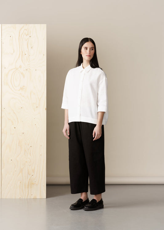 Loose Linen Blouse