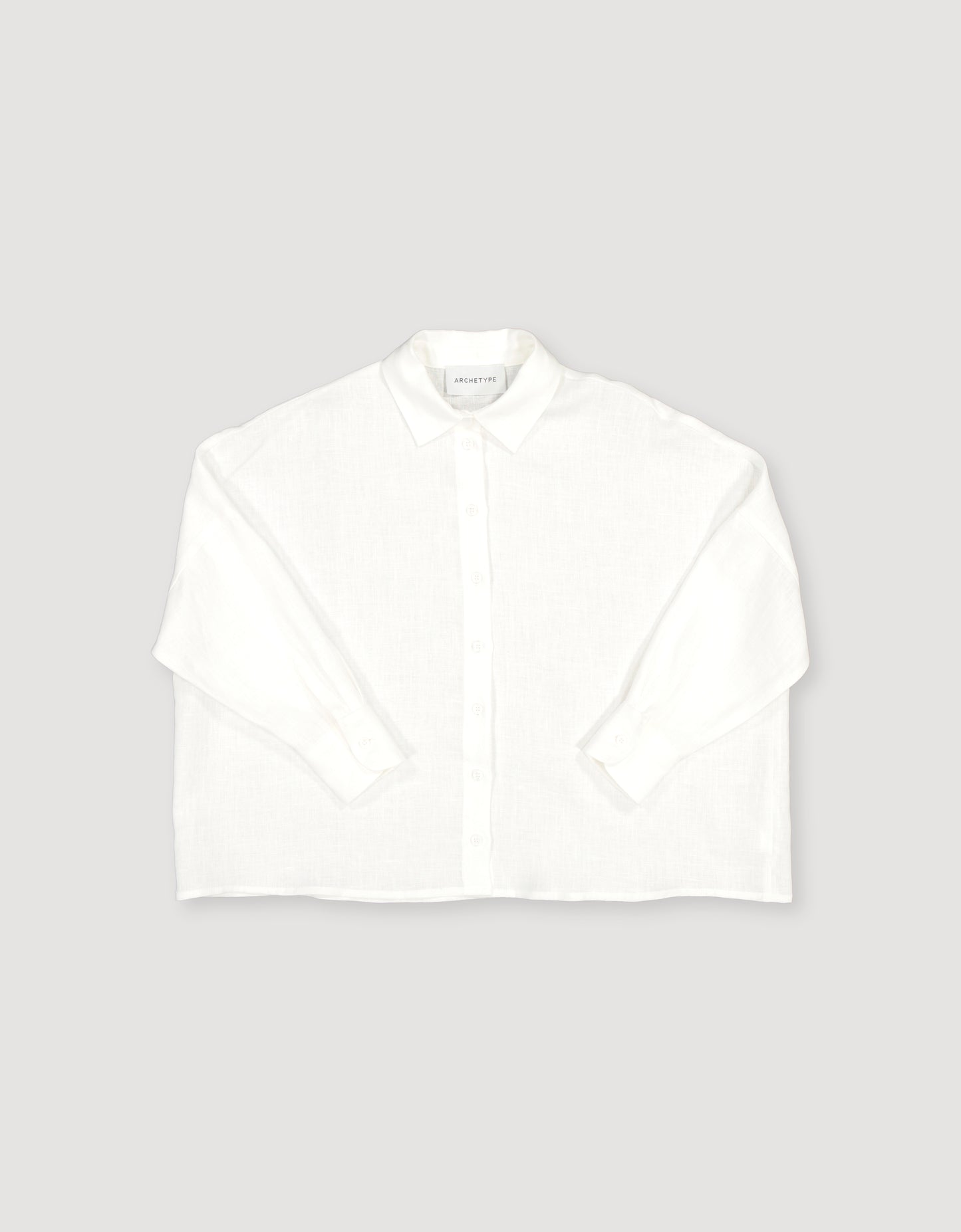 RELAXED LINEN SHIRT