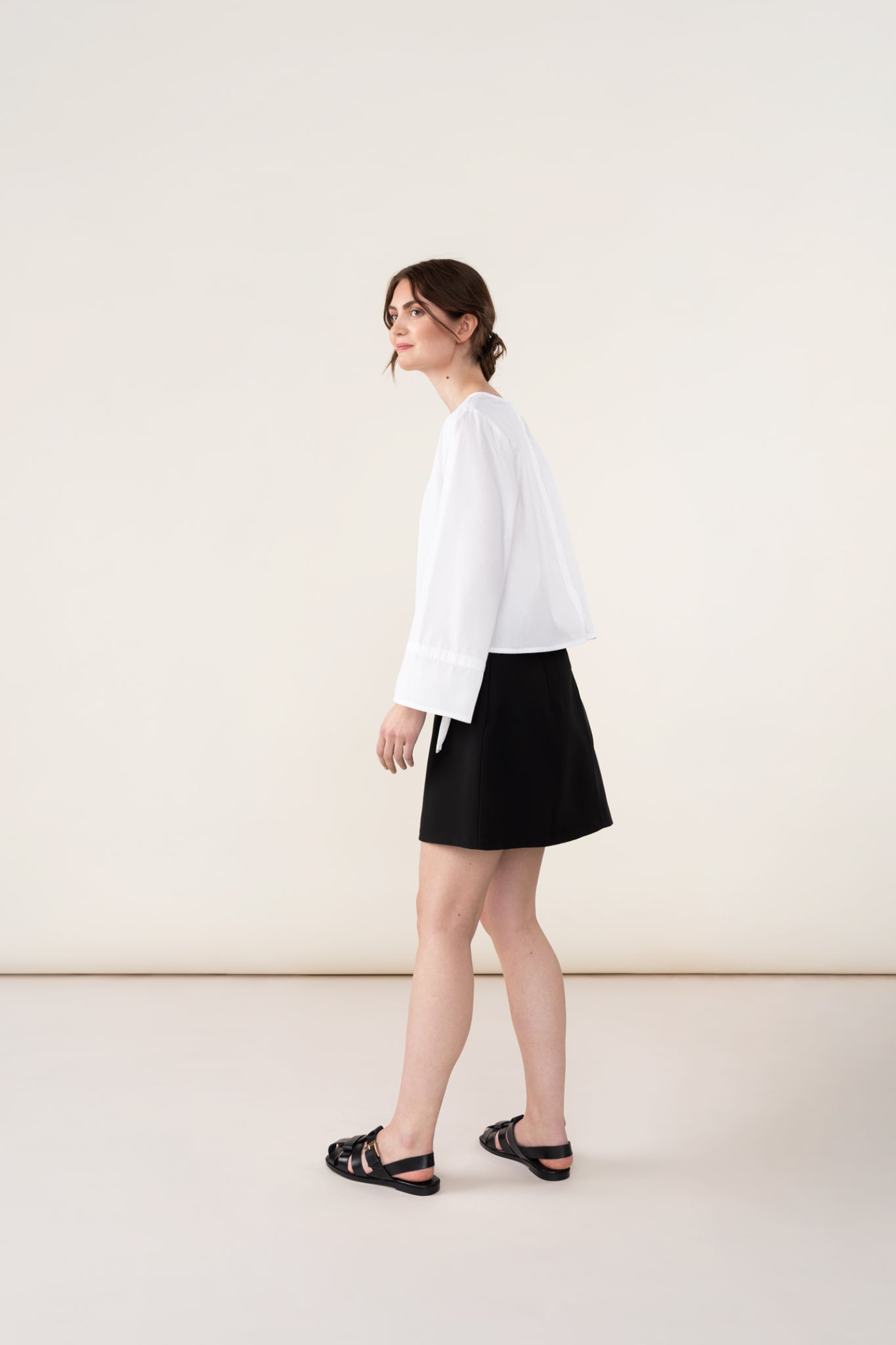 SILK BLEND MINI SKIRT