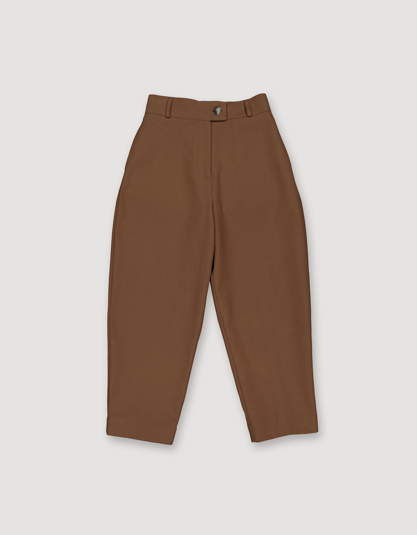 BARREL LEG TROUSERS