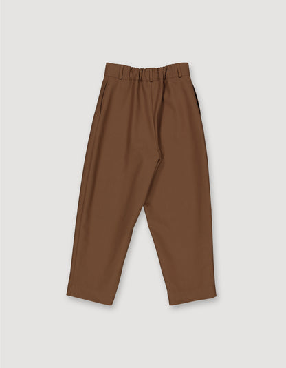 BARREL LEG TROUSERS