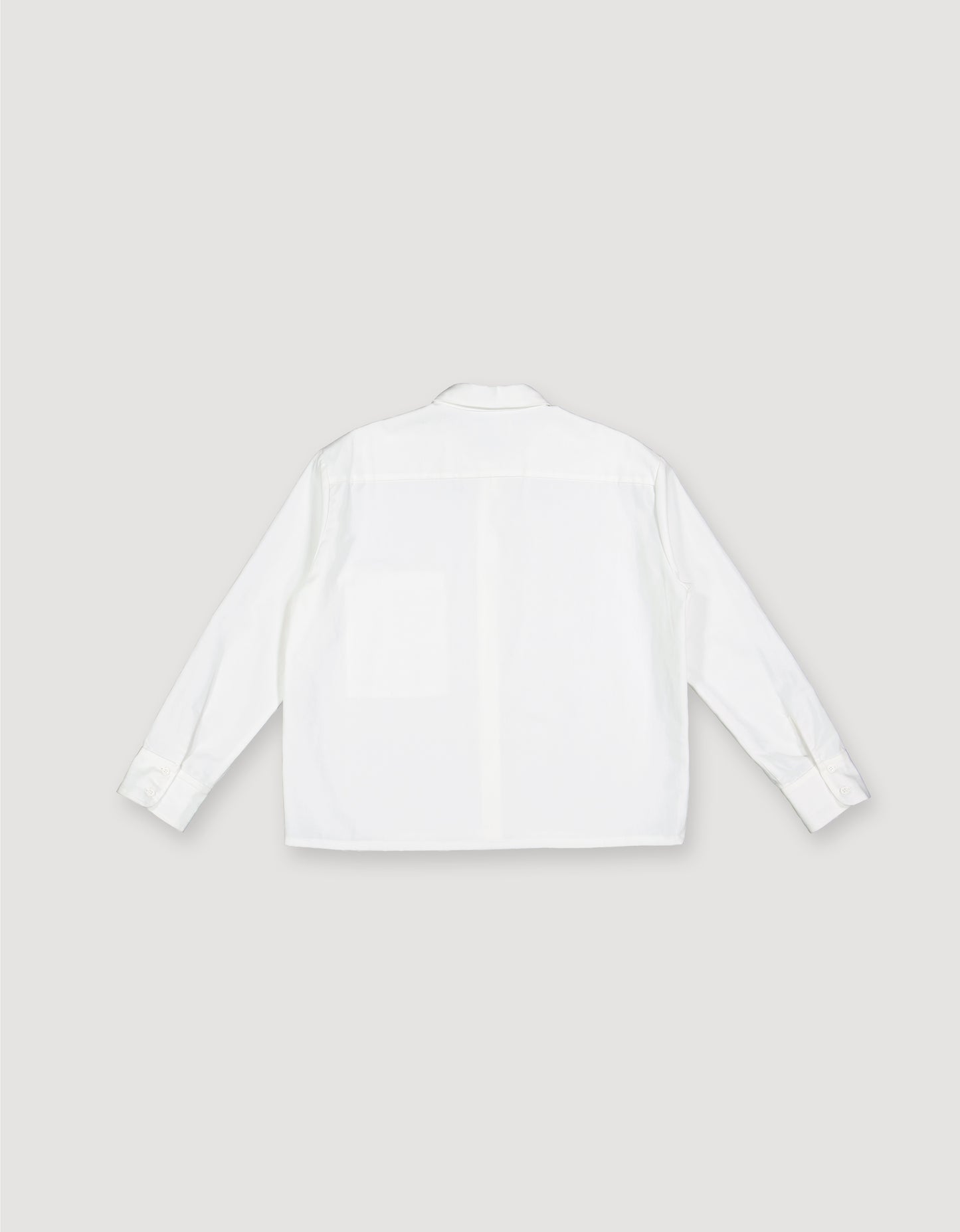CROPPED TWILL SHIRT