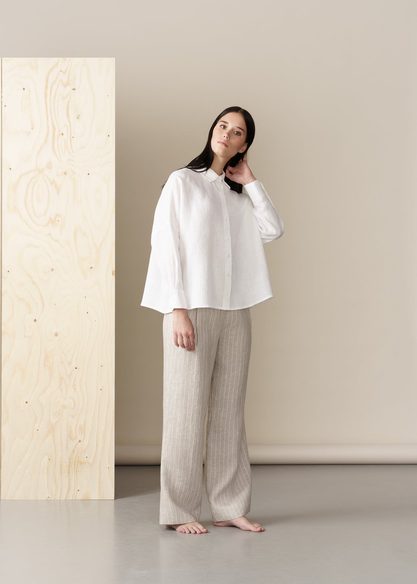 RELAXED LINEN SHIRT
