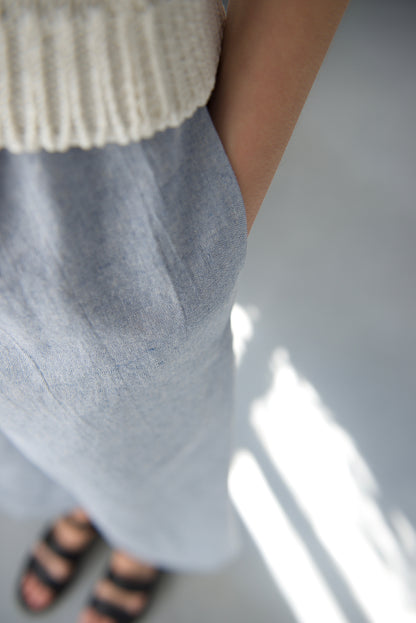 LINEN & COTTON TROUSERS