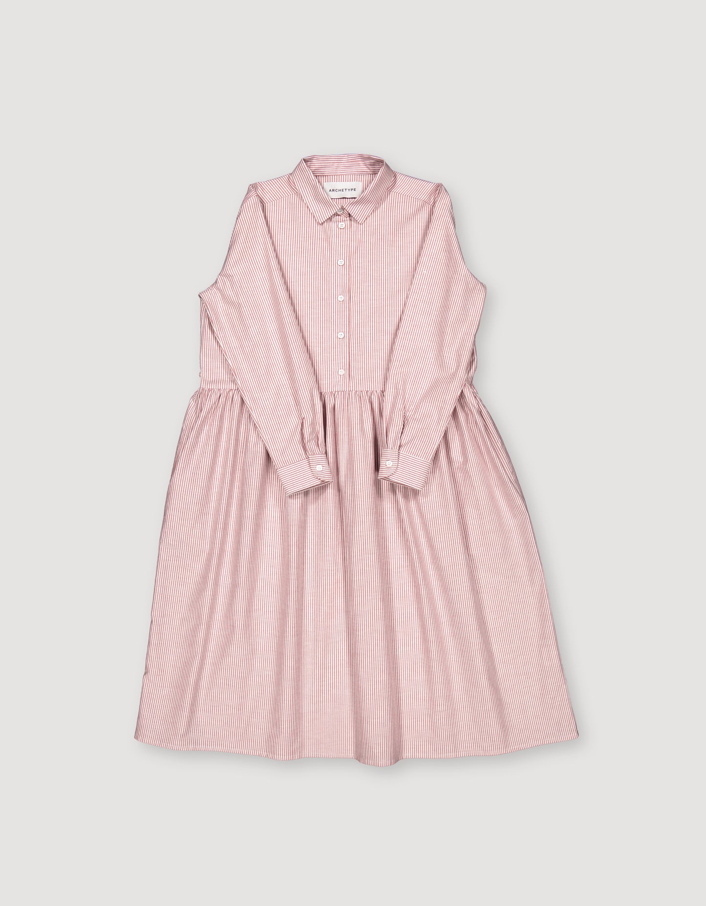 OXFORD COTTON SHIRT DRESS