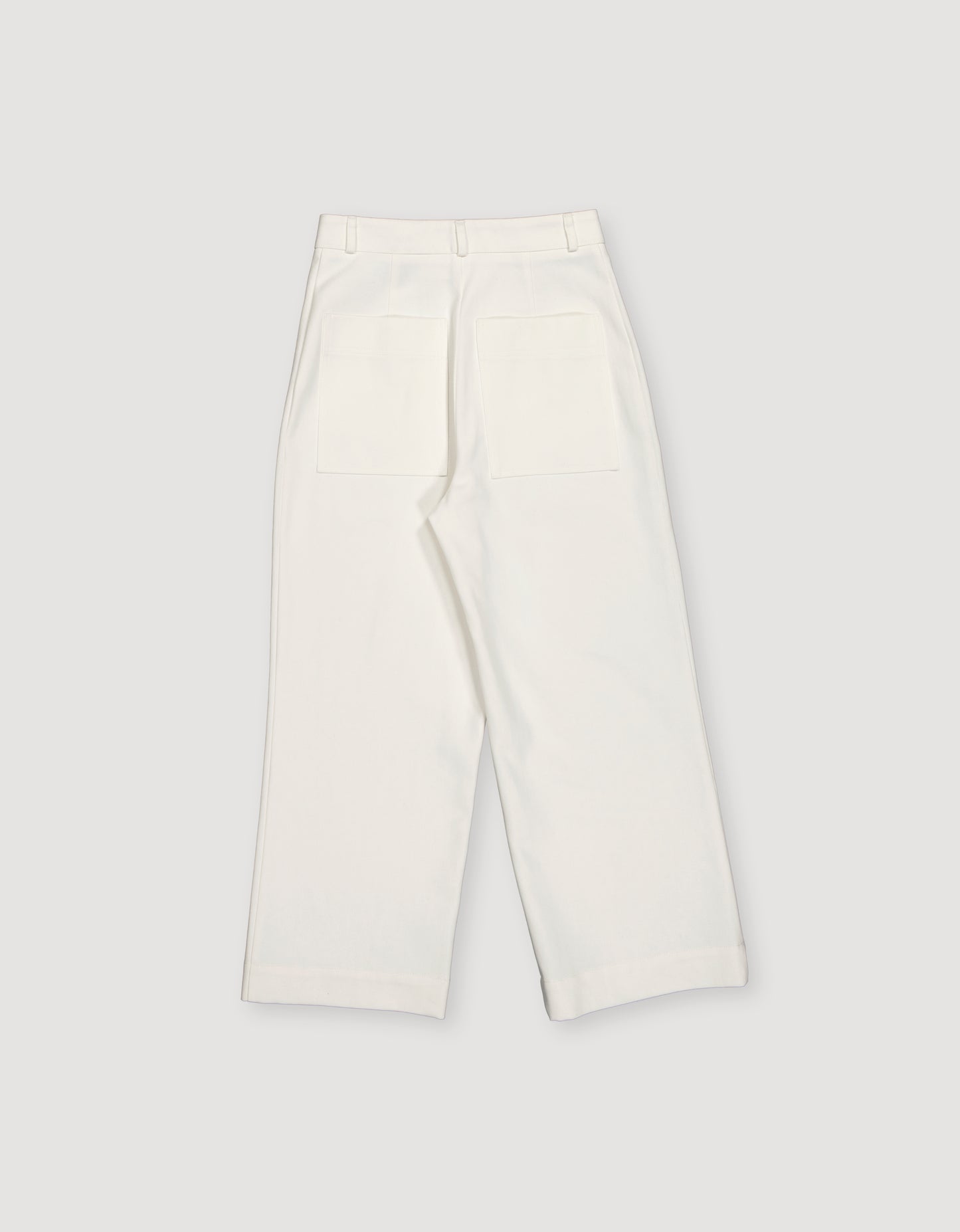 LOOSE TWILL TROUSERS