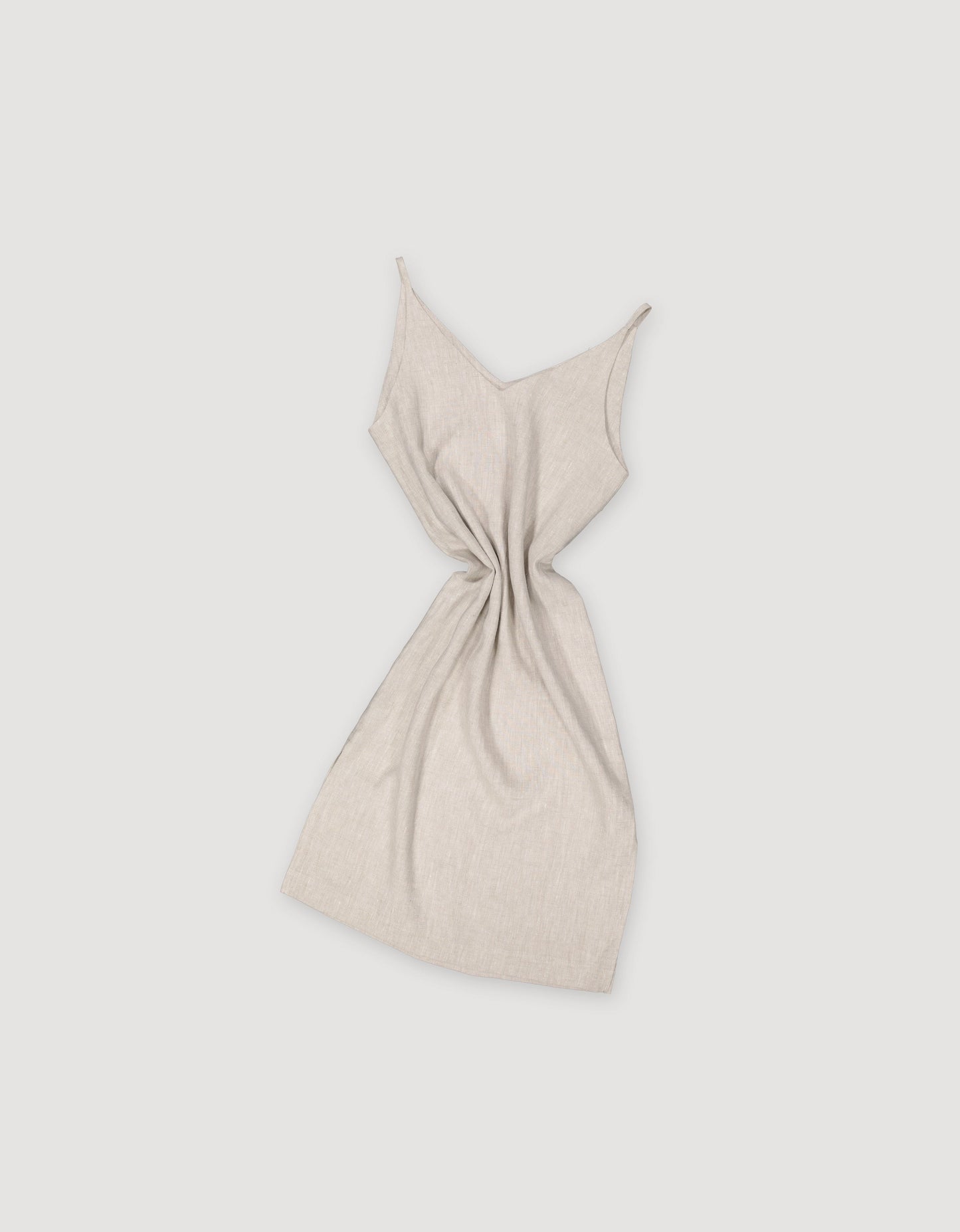 LINEN SLIP DRESS