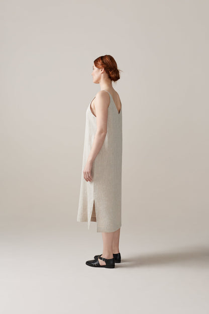 LINEN SLIP DRESS